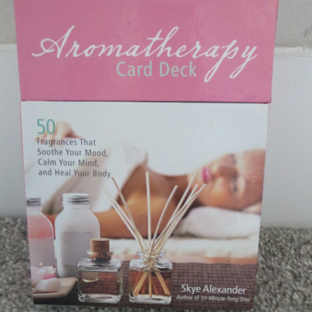 Aromatherapy Card Desk Lot Of 50 Cards By Skye Alexander